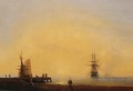 Ivan Aivazovsky soirée sur les routes Paysage marin
